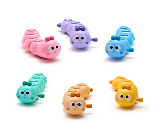Two's Company Wiggly Wind Up Caterpillar Toy