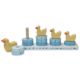 Two's Company Duckies Hand-Crafted Stacking Toy