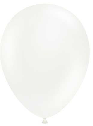 Latex Balloon - White 12"
