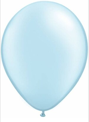 Latex Balloon - Pearl Light Blue 11"
