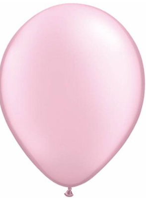 Latex Balloon - Pearl Pink 12"