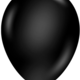 Latex Balloon - Black 11"