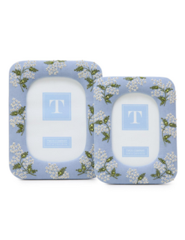 Two's Company Hydrangea Flower Photo Frame
