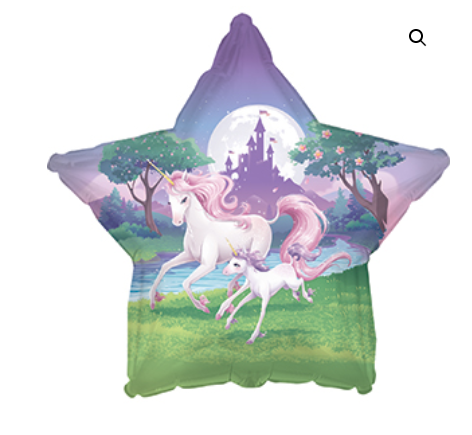 GG Distributors 17” Unicorn Fantasy Mylar Balloon