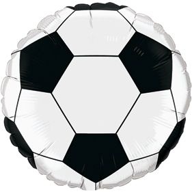 Mylar Balloon - Soccer Ball 18"
