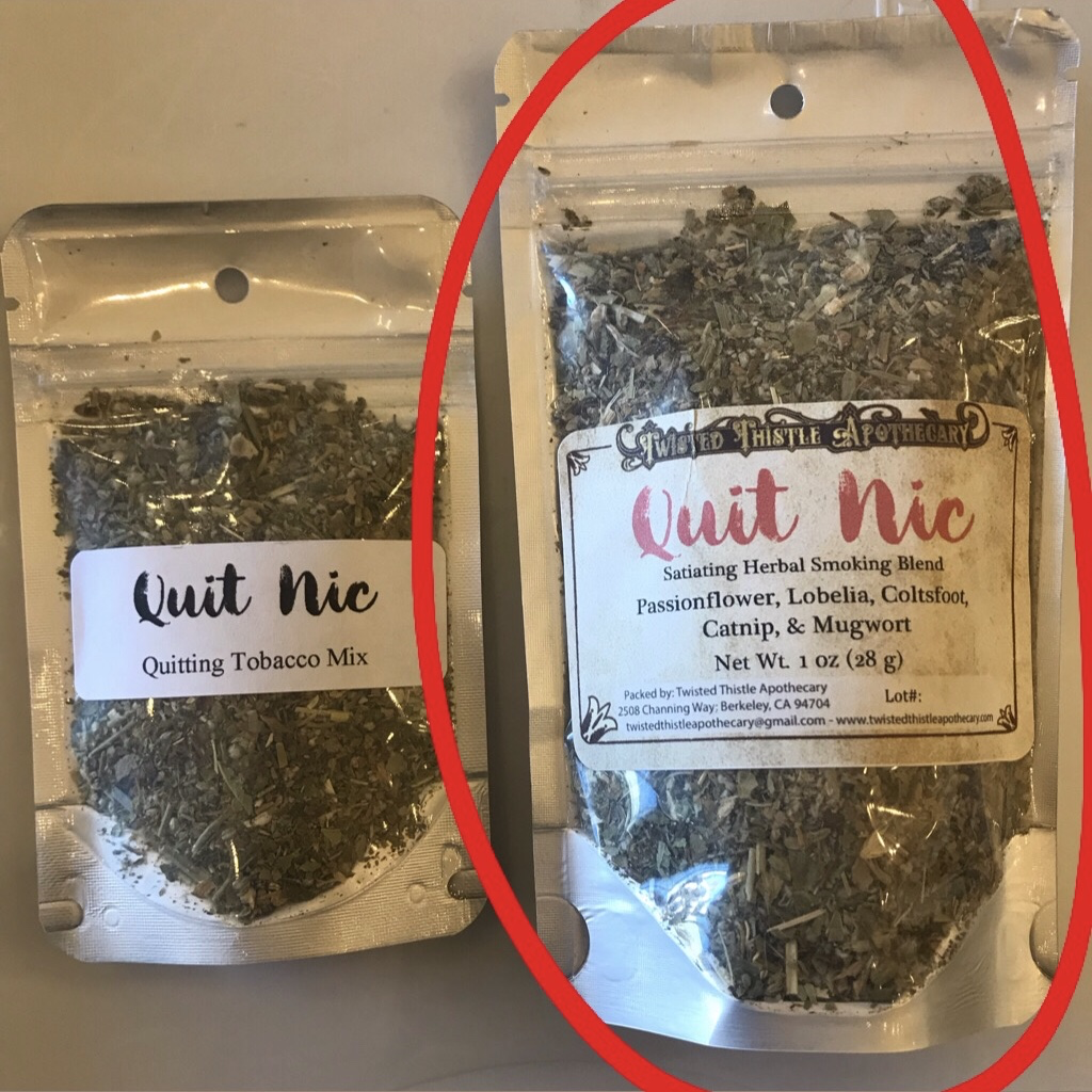 Quit Nic 28g Twisted Thistle Apothecary