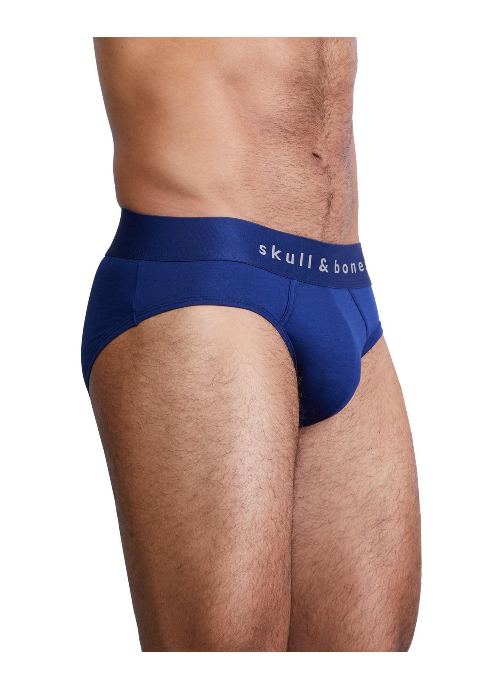 Skull & Bones Classic Brief Navy