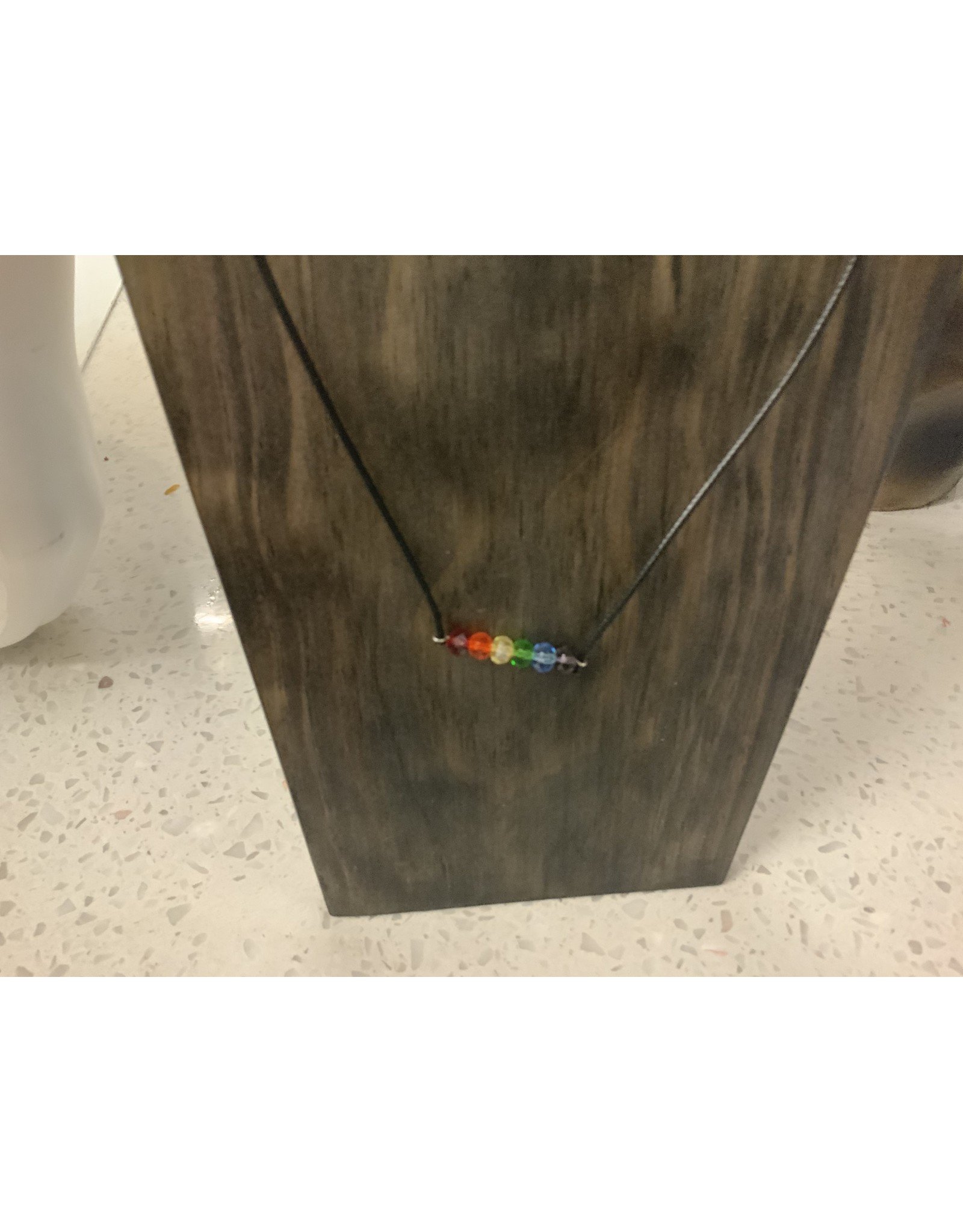 Rainbow Round Necklace