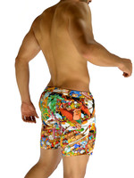 Battysta Nintendo Character Swim Shorts