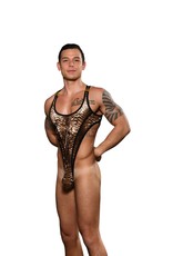 Andrew Christian Plush Tiger Singlet w/ Almost Naked
