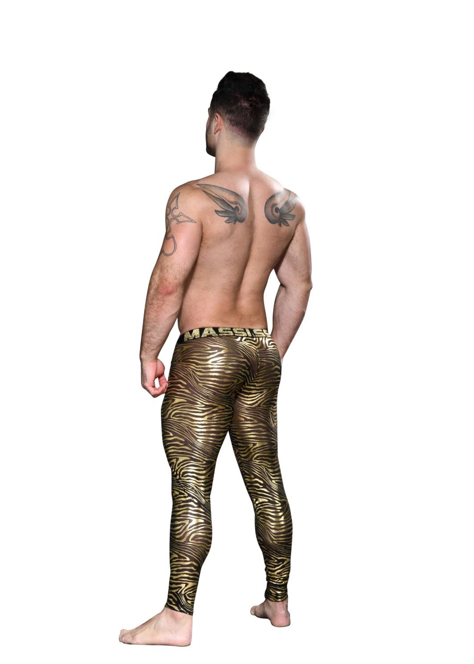 Andrew Christian MASSIVE Tiger Sheer Leggings