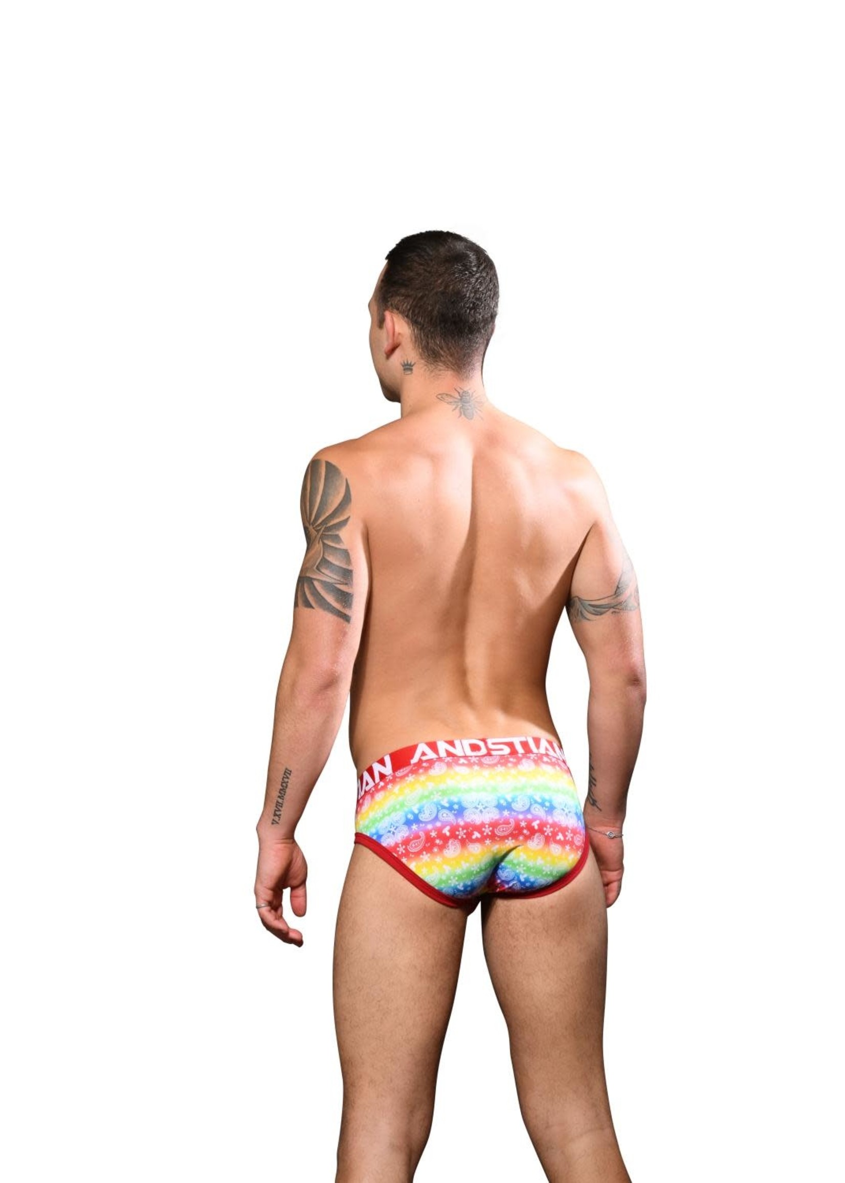 Andrew Christian Bandana Pride Brief w/Almost Naked