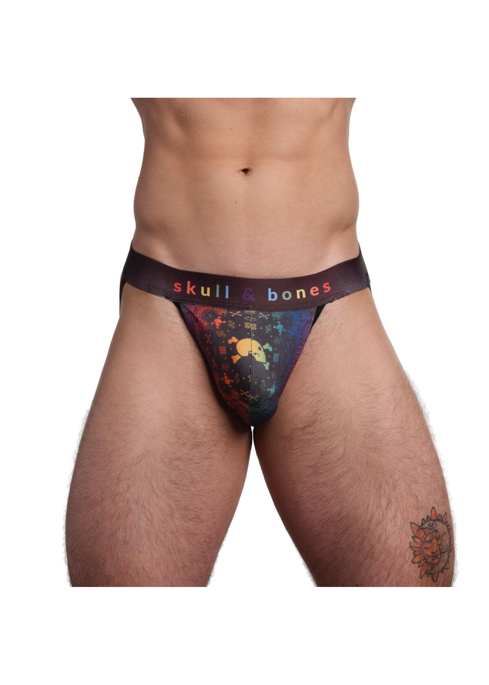 Skull & Bones Rainbow Bandana Jock