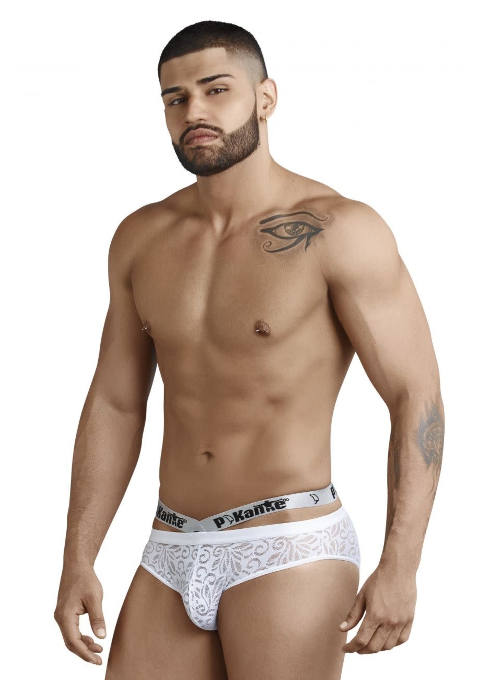 Pikante Frenzy Briefs - White