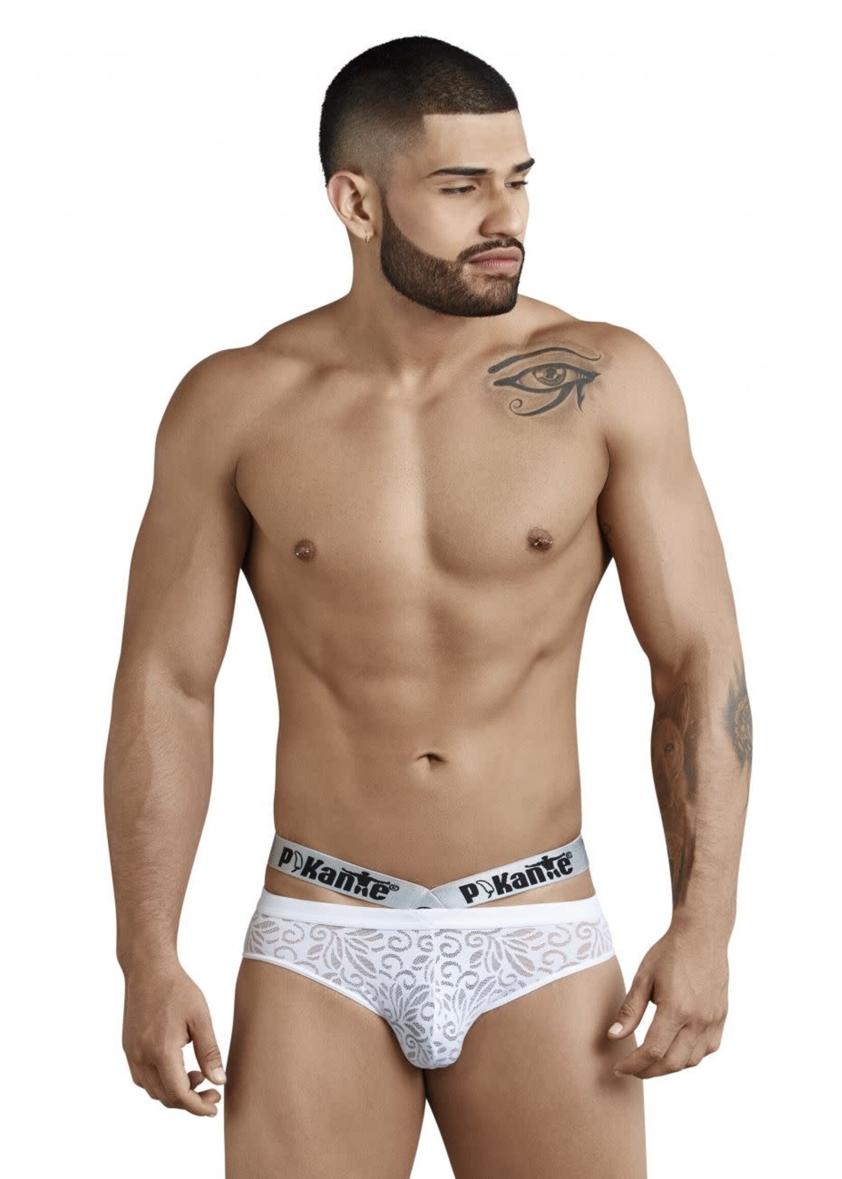 Pikante Frenzy Briefs - White