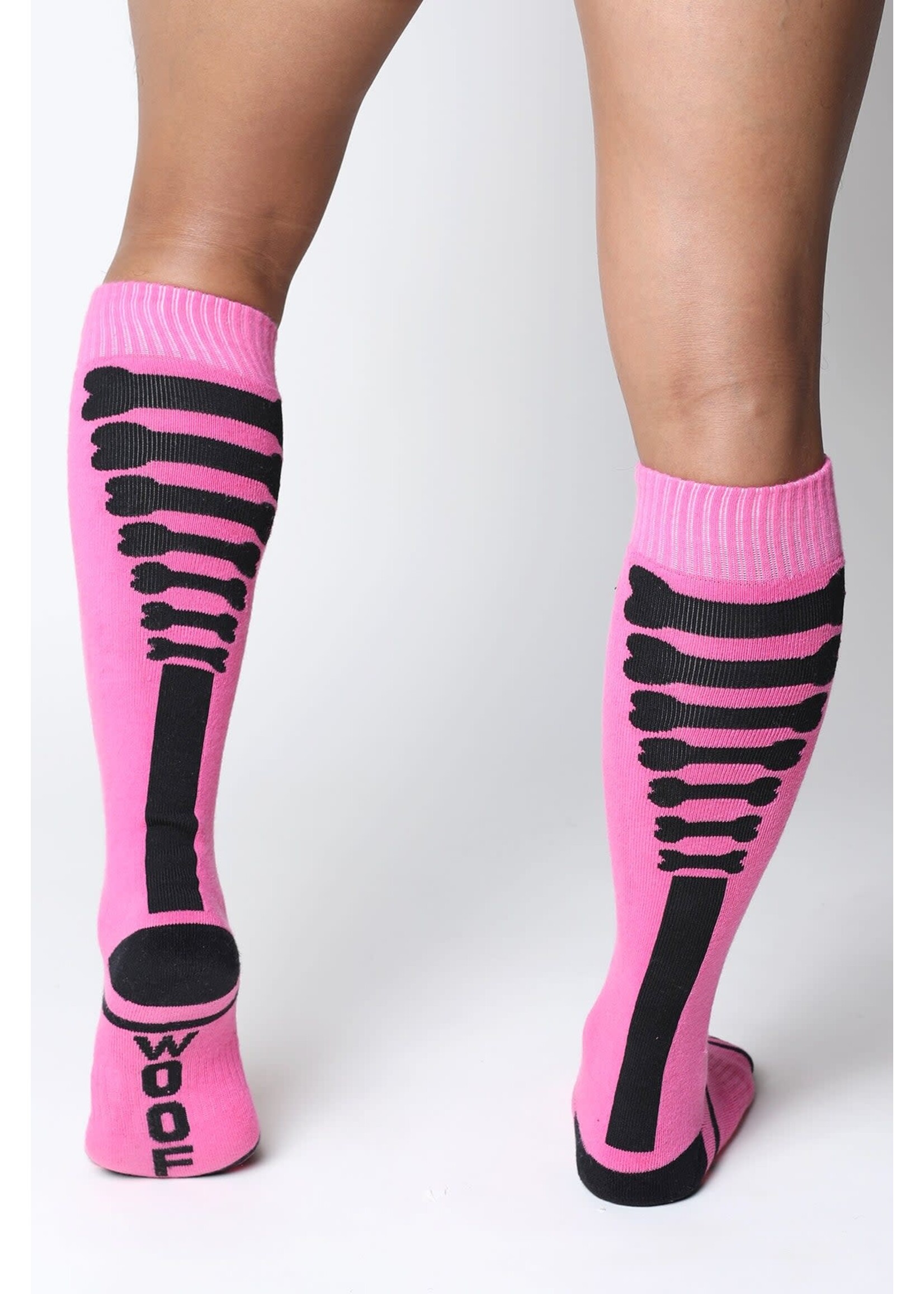 CellBlock13 Kennel Club Bones Knee High Socks