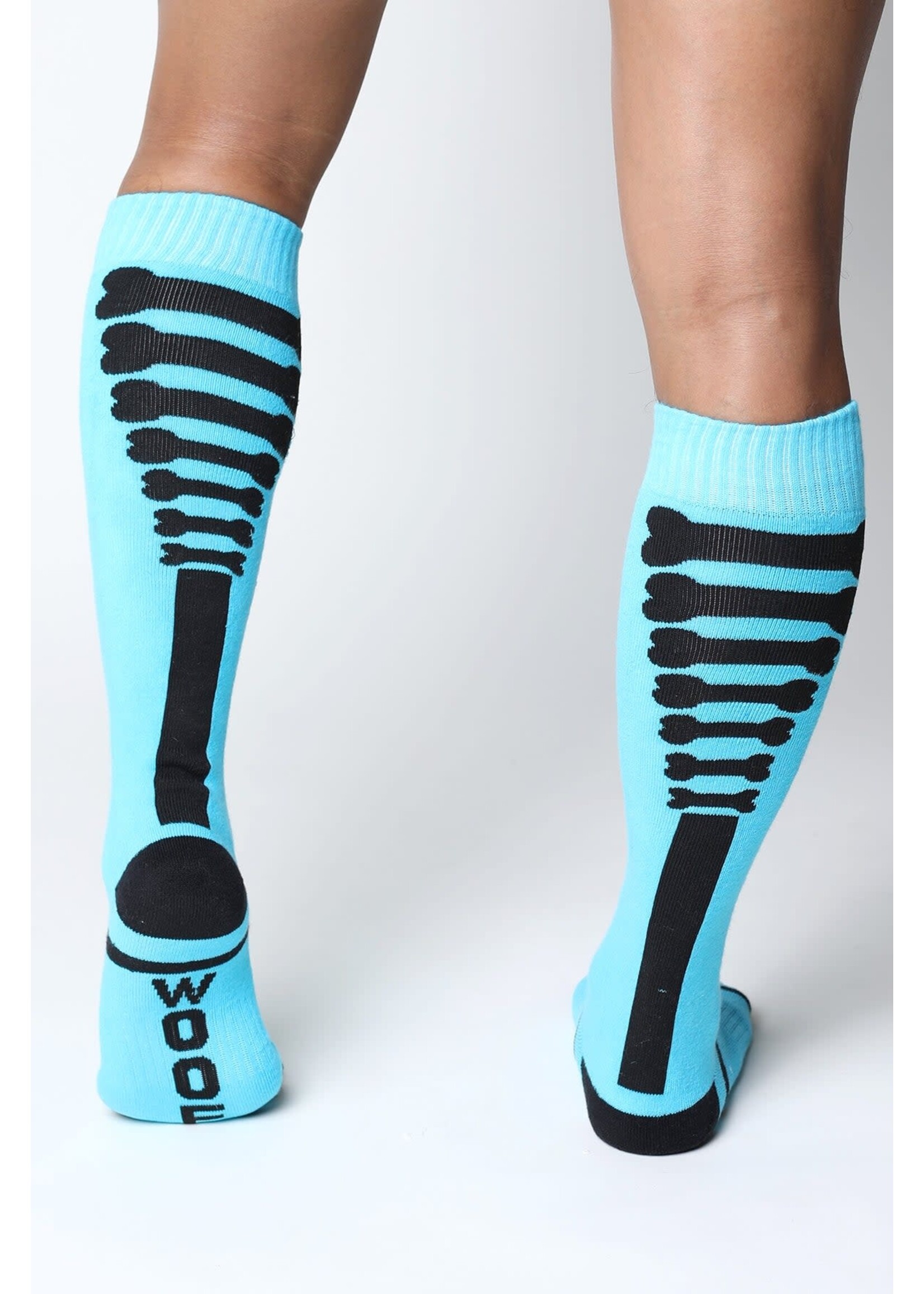 CellBlock13 Kennel Club Bones Knee High Socks