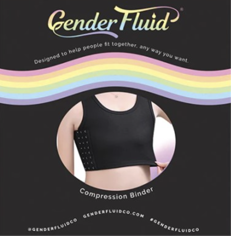 Gender Fluid Chest Compression Binder A Lot MooRe