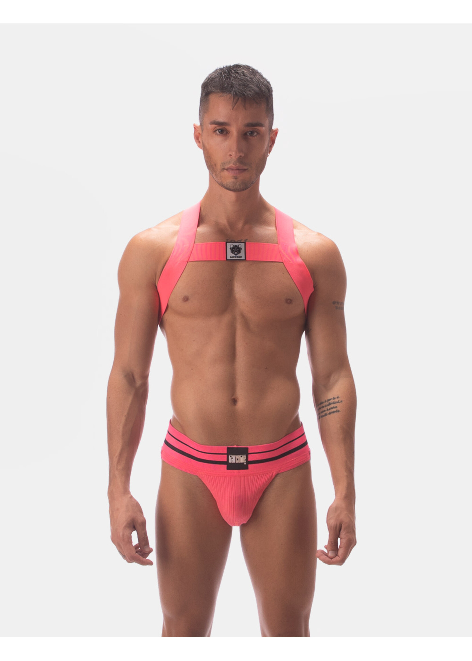 Barcode Berlin Leonsh Harness - Neon Pink