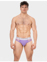 Barcode Berlin Nursu mesh brief - White-Purple
