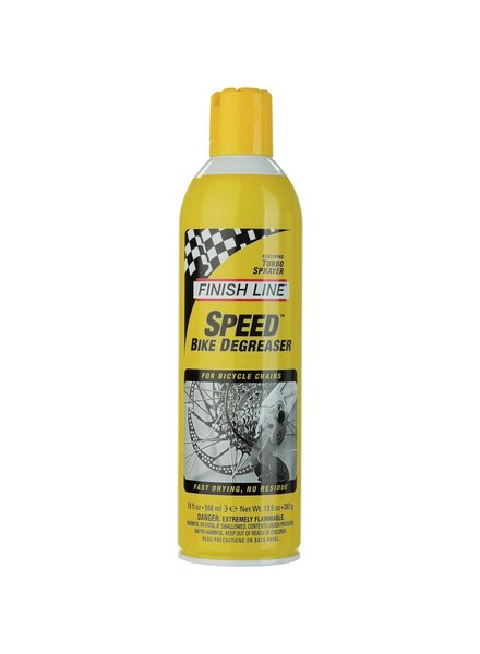 Finish Line Finish Line, Speed Clean Degreaser 18oz Aerosol (Larger Size, New Packaging)