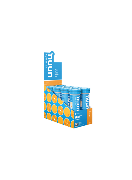 nuun Nuun Active Hydration Tablets: Orange, Box of 8 Tubes