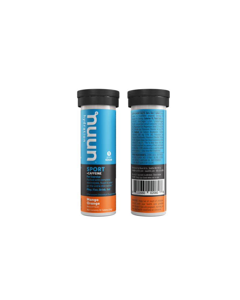 nuun Nuun Energy Hydration Tablets: Mango Orange, Single