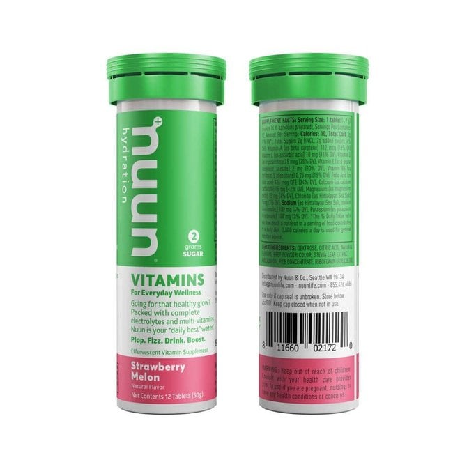 nuun Nuun Vitamin Hydration Tablets: Strawberry Melon single