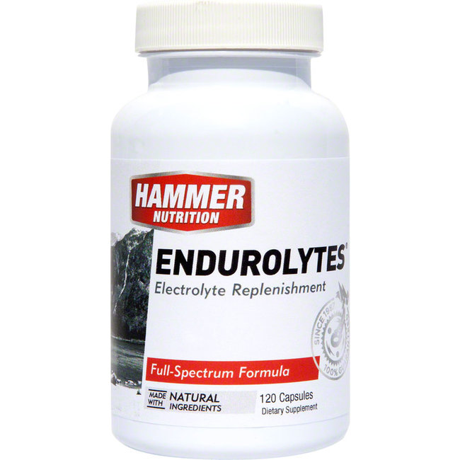 Hammer Nutrition Endurolytes - Bottle of 120 Capsules