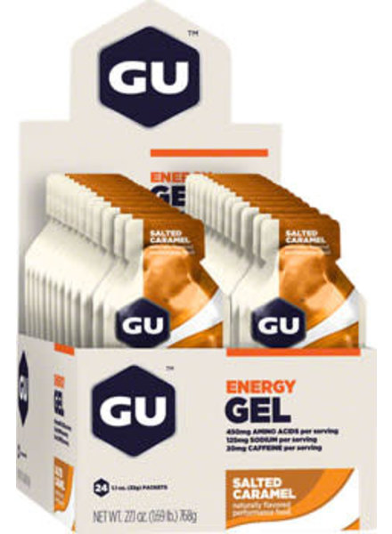 GU Energy Labs GU Energy Gel Salted Caramel 24-Pack