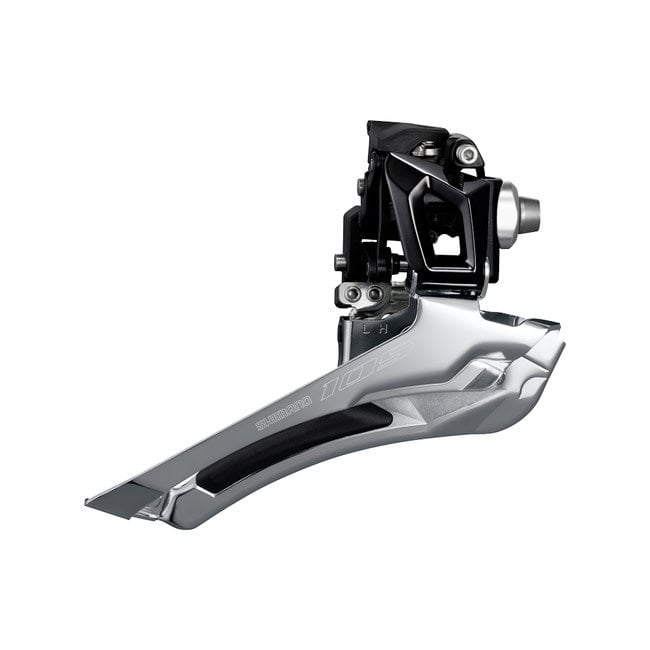 Shimano Shimano 105 FD-R7000-L 11-Speed Braze-On Down-Swing Front Derailleur, Black