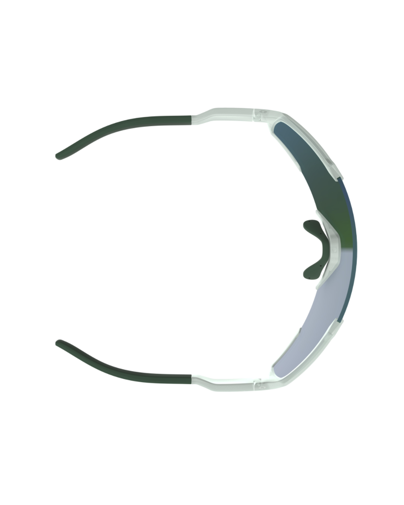 Scott Shield Sunglasses - Mineral Blue/Green Chrome