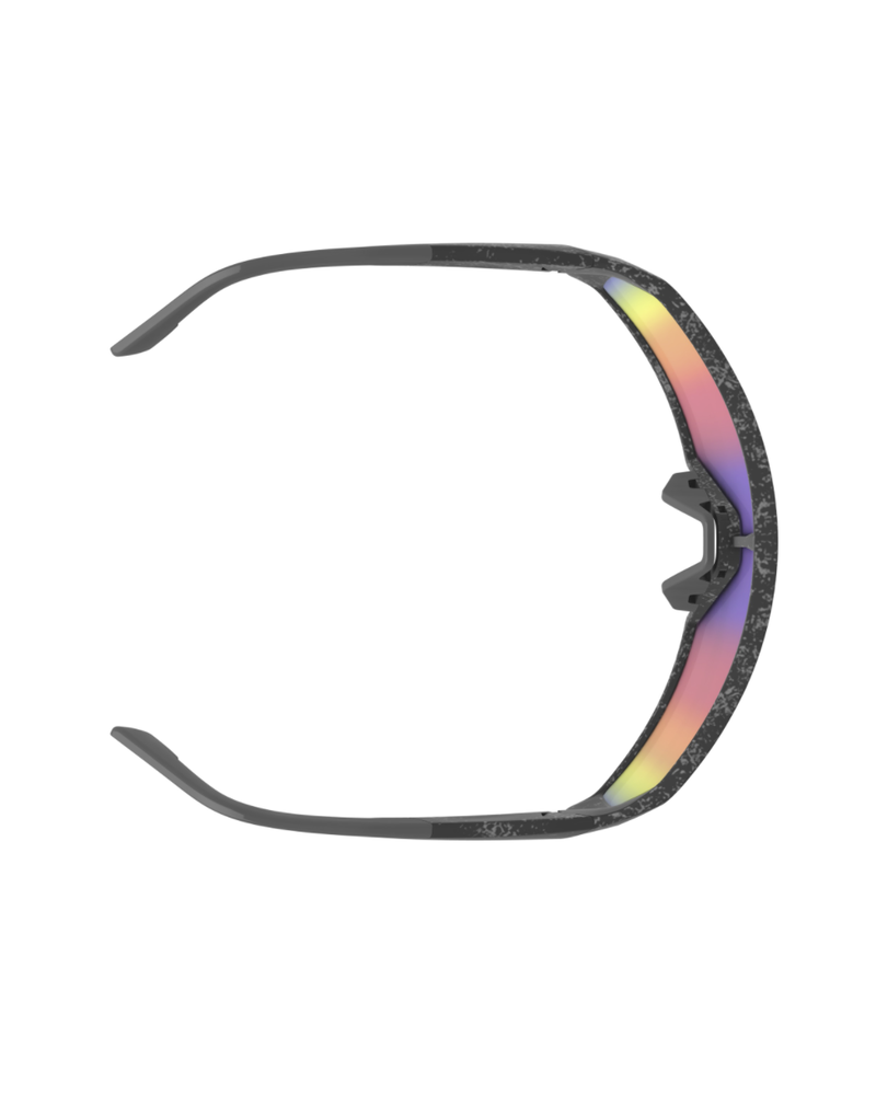 Scott Pro Shield Sunglasses - Marble Black/Teal Chrome Enhancer