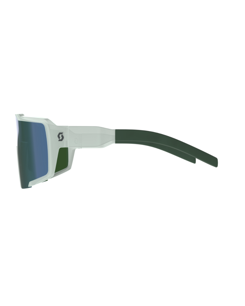 Scott Shield Compact Sunglasses - Mineral Blue/Green Chrome
