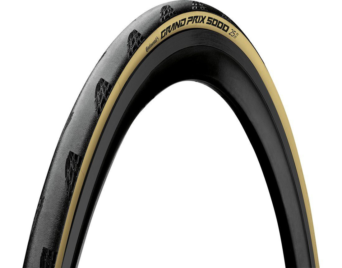Continental Grand Prix GP 5000 700 x25C/28C Road Bike Clincher Foldable  Tire Transparent-Edition Cream