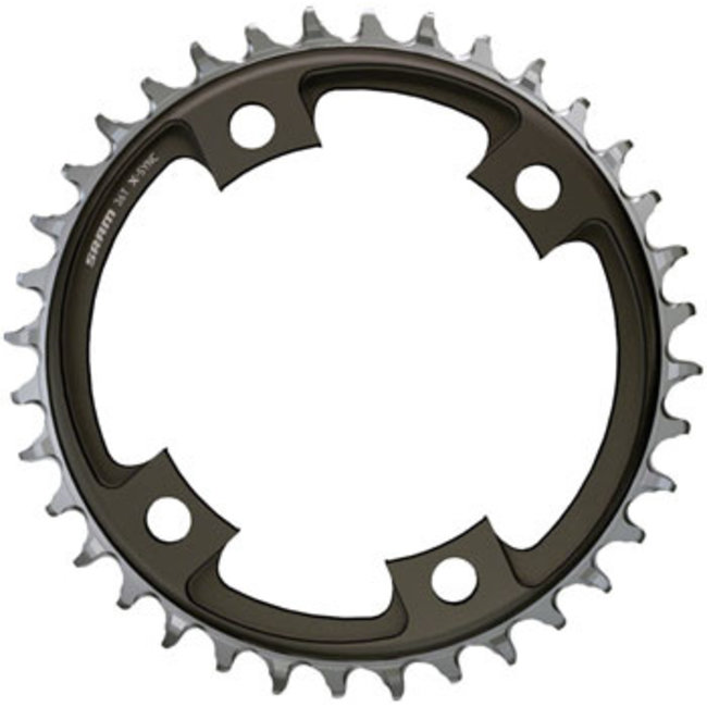 SRAM CHAIN RING ROAD 42T 107BCD X-SYNC BLAST BLACK