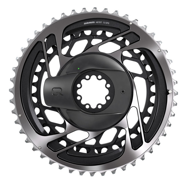 SRAM RED AXS Power Meter Kit - 50/37t, 2x12-Speed, 8-Bolt Direct-Mount, Polar Gray, D1