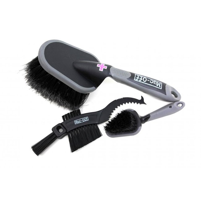 Muc-Off 3 Piece brush set