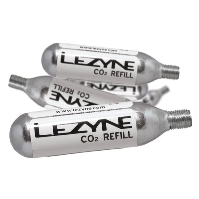 Lezyne CO² Cartridges - Threaded 16g - 5 units