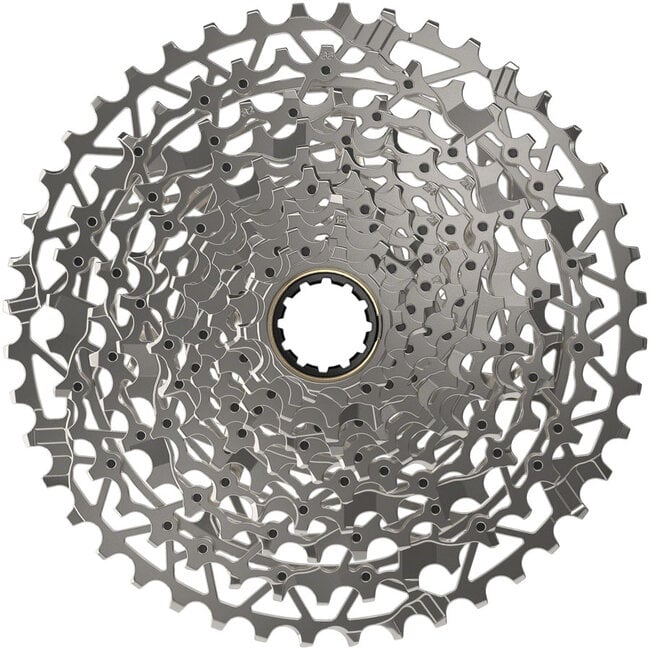 SRAM XPLR XG-1251 Cassette - 12-Speed - 10-44t - Silver - For XDR Driver Body