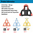 Shimano SM-SH11 SPD-SL Cleat Set - Self-Aligning Mode/Pair