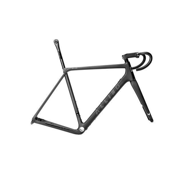 Allied ECHO Frameset - Medium - Matte Black - Silver Logos