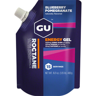 GU Roctane Energy Gel - Blueberry Pomegranate, 15 Serving Pouch