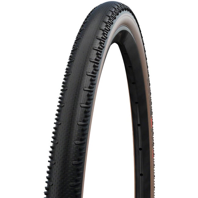 Schwalbe G-One RS Tire - 700 x 40 - Tubeless - Black/Transparent