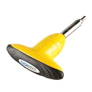 CDI T-Handle Torque Wrench Tool - Preset Limiting - 4Nm - Yellow