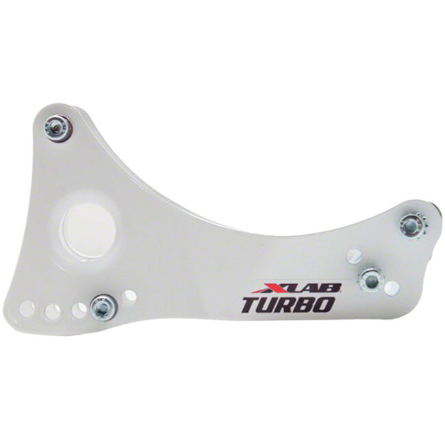 XLAB Turbo Wing Water Bottle Cage Mount - White