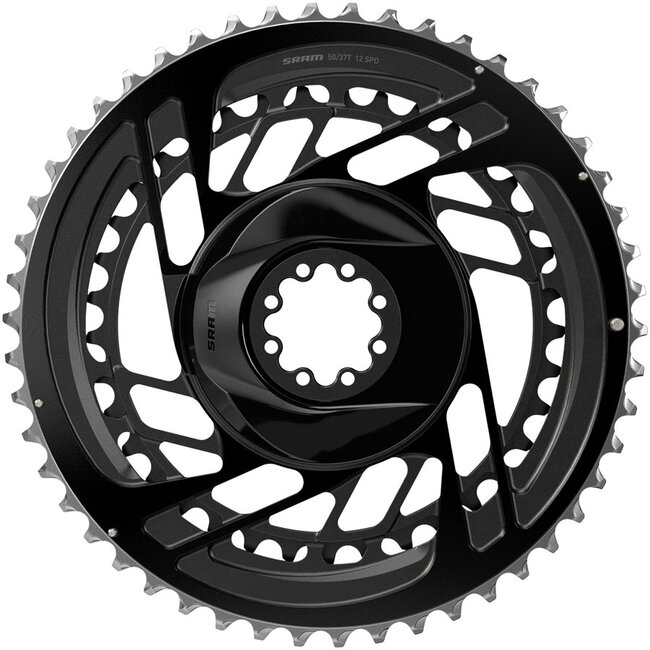 SRAM Force 2x Chainring Kit - 2x12-Speed - 8-Bolt - Direct Mount - Black - D2