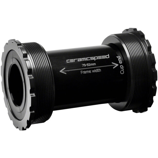 CeramicSpeed Bottom Bracket - T47/86 Inboard - 24mm Spindle  - Coated