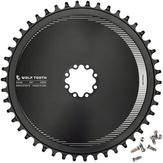 Aero Direct Mount Chainring - Direct Mount SRAM 8-Bolt, Drop-Stop B, Black