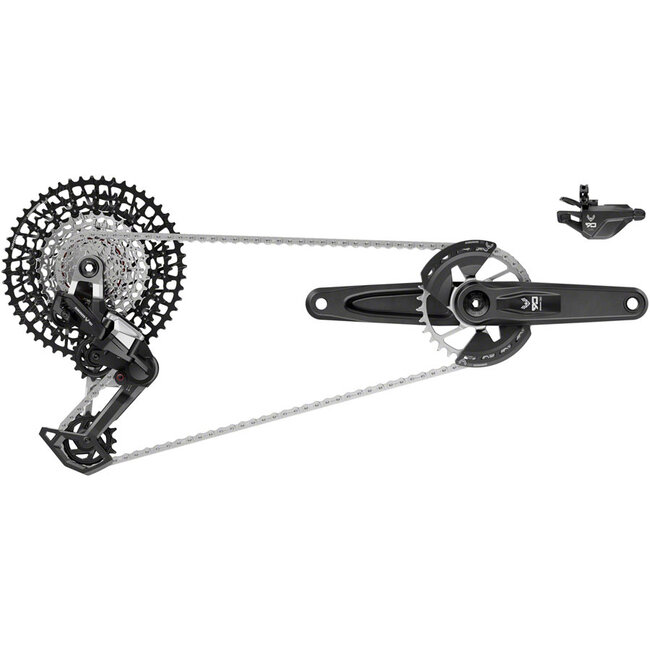 SRAM Eagle 90 T-Type Groupset - Wide Crank, 32t Chainring, Trigger Shifter, 10-52t 12-Speed Cassette, Rear Derailleur, Chain
